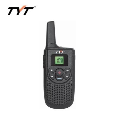 China TYT TH-258 Radio Small Size Output Power Mini Walkie Talkie 2w UHF Handheld Antenna Built in 1400mAh Two Way Radio for sale