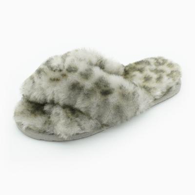 China Cushioning Custom Made Quality Winter Warm Sheepskin Flat Slides For Women for sale