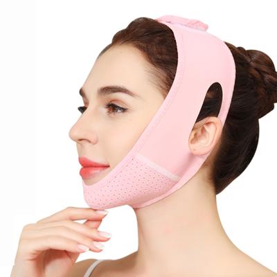 China Anti-puffiness ladies face tightening double chin lift,cheek v-line and face-chin lift bandage for sale