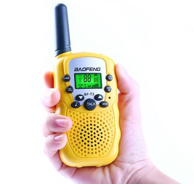 China Kids Walkie Talkie 462.5625-467.7250MHz 0.5W 22CH Mini UHF Toys Walkie Talkie For Children 3 x A.C.A. Battery (Not Include) for sale