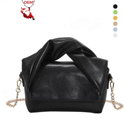 China Luxury Haoen Hot Sale Fashion  Handbags Cloud Mini Casual Crossbody Bags For Women for sale