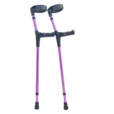 China Adults Medical Aluminum Ergonomic Adjustable Children Forearm Crutches for sale