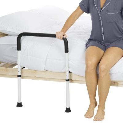 China White Height Adjustable Bedside Safety Handrail Guard Bed Rail For Elderly 4011 A for sale