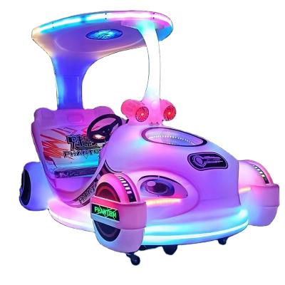 China 6-8 hours Xiao Bu Dian Attractive kiddie rides Roof Phantom electric battery bumper cars Entertainment Equipment for kids and adults for sale