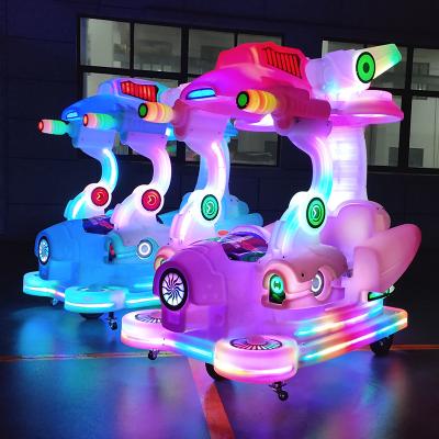 China 3-5 hours Factory Selling Parent-child Light-emitting Amusement Car Anti aging &Anti impact plastic Fight cars for children and adults for sale