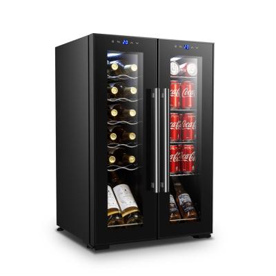 China Commercial Hotel Hotel Wine Fridge Wine Cooler Cabinet Wooden Wine for sale