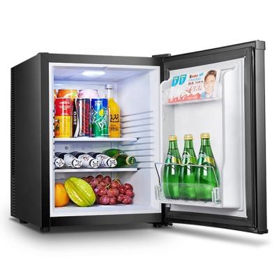 China THERMOELECTRIC Cold Soft Drink Fridge Hotel Refrigerator Cabinet Hotel 48L Glass Door Hotel Refrigerator for sale