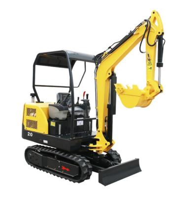 China Hydraulic Mini Excavator 1850Kg China Popular Brand Of Building Material Stores Small Digging Excavator for sale