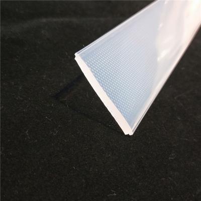 China Linear Light Optics Linear Lens Silicon Led Lens For Flexible Light for sale