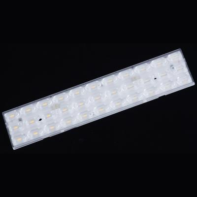 China AlGaInP 33in1 SMD3030/2835 /5730 led board with 33in1 lens geometry according to Zhaga Book 7 L28W6 for sale