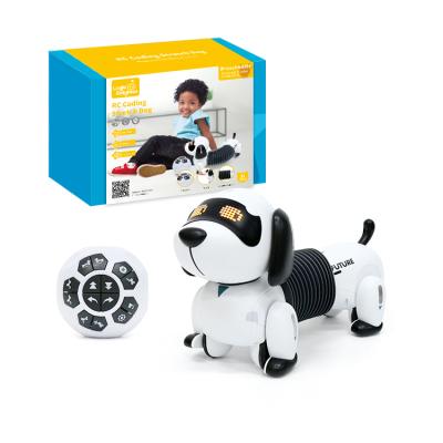 China Toy Kidewan Educational Science Interactive Smart Stem Toys Smart Robot Radio Control Rc Interactive Programming Toys Program Robot Remote Control Dog for sale