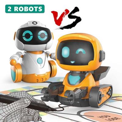 China 2 New Arrival Electronic Toy STEM Magic Line Smart Robot Set Tracking Robot Sensor Inductive Smart Robot Toys Intelligent For Kids Boys for sale