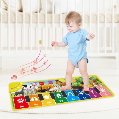 China Baby Musical Toy Kids Educational Music Playmat Baby Piano Mat Playmat Kids,Carpet Baby Playmat For Baby Toddler Playmat,Children Kids Play Mat for sale