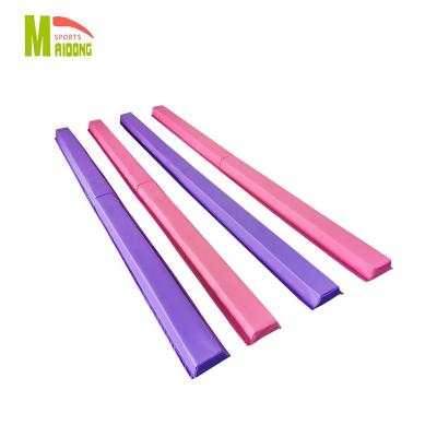 China High Density Soft Exercise Foam Balance Beam For Kids Gymnastic Training In Club for sale