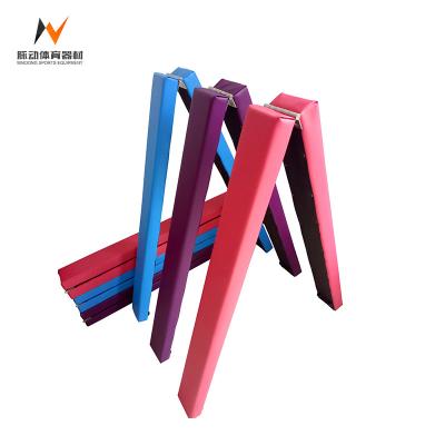 China Waterproof Junior Hot Selling Cheap Portable Gymnastics Foldable Balance Beams Small Children For Home for sale