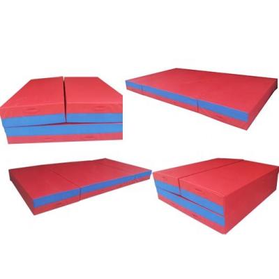 China Training Fitness Folding Taekwondo Mat Dance Gymnastics Somersault Mat Martial Arts Stunt Mat Pad Sporting Goods for sale