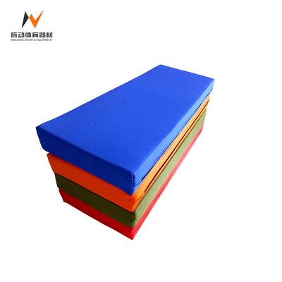 China Gymnastics Extra Large Soft Exercise Equipment Folding Thick Tumbling Mats For Sale for sale