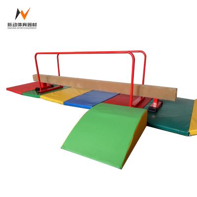 China Kinds Indoor Play Kids Gymnastics Stuff Equipment For Home Balance Beam for sale