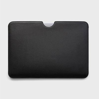 China Guangzhou GENUINE LEATHER laptop bag fashion laptop bag leather sleeve unisex for sale