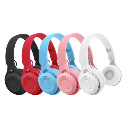 China Can Colorful Gaming Easy Foldable Hot Selling Wireless Headset With Microphone M6 Headband Foldable Over Ear Earpiece for sale