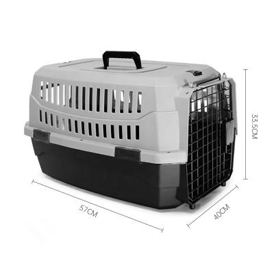 China Factory Approved High Qality Breathable Easy Assembly Airline Pet Carrier For Dog Cat for sale