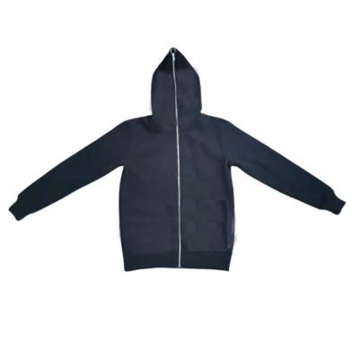 China Anti-wrinkle 2021 Newly design custom over empty full face zipper hoodies men's hoodies for sale