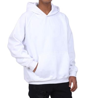 China 2021 Newly Anti-wrinkle design cotton custom men's string no pull over hoodie custom plain white no string hoodie for sale