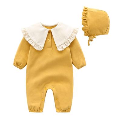 China New Spring Style Polyester ODM/OEM Girl Romper 100% Infant Romper Soft And Comfortable Clothes Newborn Toddler Baby Clothes for sale