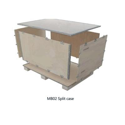 China Viable high quality wooden packing case is used for electronic and mechanical packing, which is convenient for transportation for sale