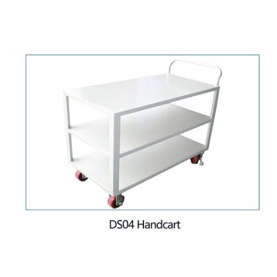 China Portable Storage Stainless Steel Platform Cart is Easy to Store Multifunctional High Quality Trolley for sale