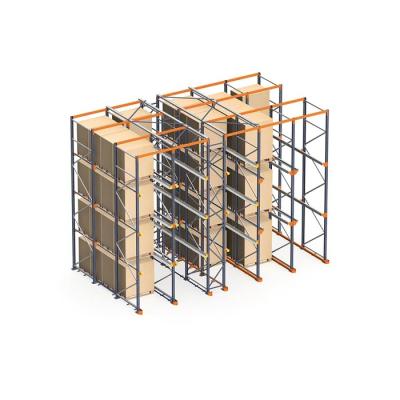 China Corrosion Protection Custom By Warehouse Shelf System / Stacked Shelf Guided Shelf System for sale