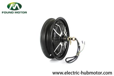 China 10'' 72V 800W high speed and big power custom hub motor for electric motorcycle motor for sale