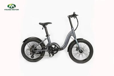 China 36V5.2AH lithium battery, 350W brushless geared motor, front and rear disc brakes for foldable electric bike for sale