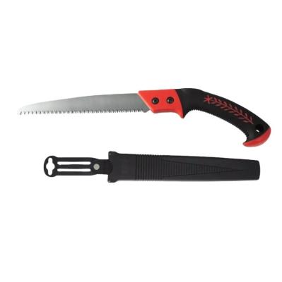 China Straight saw Kwang Hsieh Professional Garden Pruning Saw with the sheath for sale