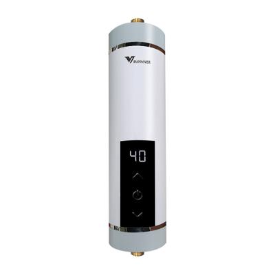 China Household 5.5kW Bathroom Hot Undersink Shower and Kitchen Horizontal Install Tankless Mini Flash Water Heater Geyser for sale