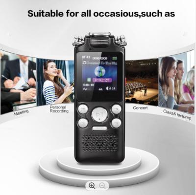 China 2021 VR03 professional audio voice-activated noise reduction of VR03 digital voice recorder three microphones HD for sale