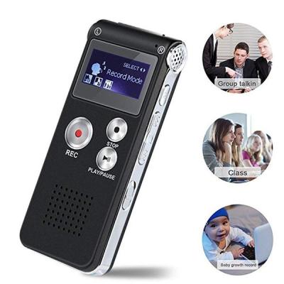 China New Rechargeable 8GB Digital Voice Recorder Dictaphone Phone Audio MP3 Player sk-012 Sk012 for sale