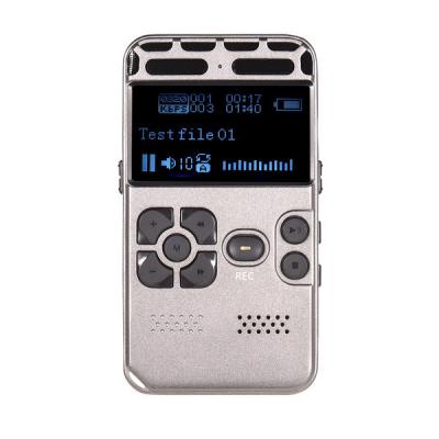 China High Definition Digital Sound Voice Recorder Professional MP3 Player One-Button Disk 8G Voice Activated Recording Capacity For SK502 for sale