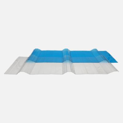 China polycarbonate corrugated clear PC roof sheet for sale