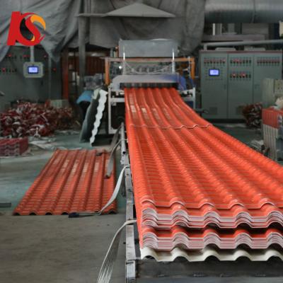 China 2.2mm 2.3mm 2.5mm ASA Synthetic Resin Tile for House Roof Package Size 35.00cm * 30.00cm * 15.00cm Color Lasting 15 Years for sale
