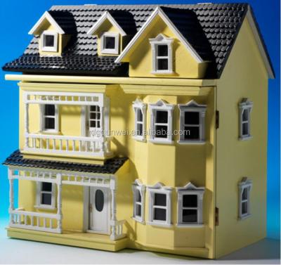 China Europe 1 12 Miniature Wooden Dollhouse Toy Children Educational Toys, School House QW60321 for sale