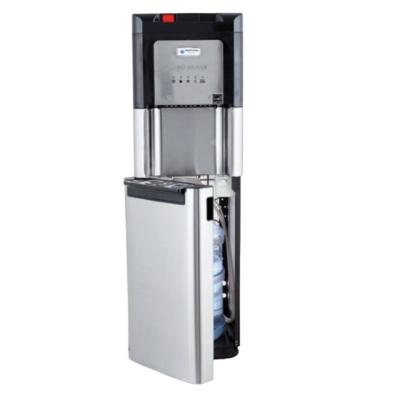 China Hotel 745W Hot And Cold Stainless Steel Water Dispenser With Led Light for sale