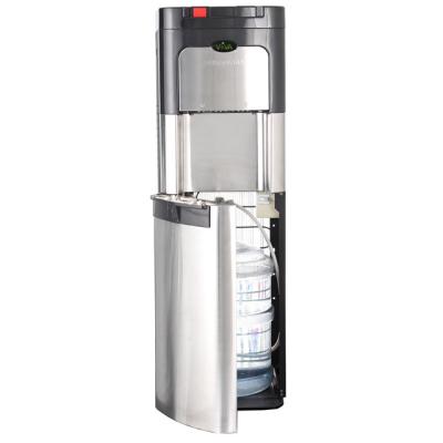 China Hotel Bottle Ozone Self Bottom Loading Clean Water Cooler for sale