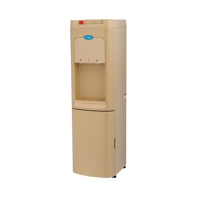 China Hotel Hot And Cold Hot And Water Cooler Water Dispenser With Storage Room for sale