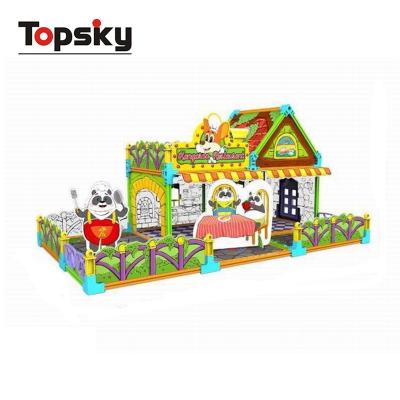 China DIY TOY Diy Miniature Housing Building Block Dining Room 3d Building Puzzle for Children Educational for sale