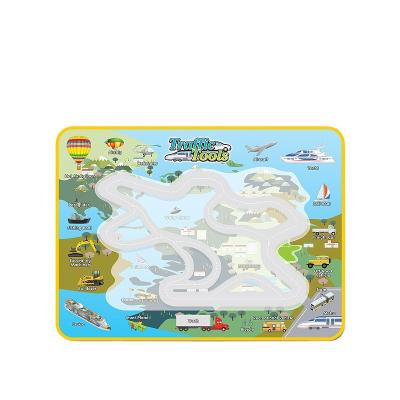 China Magic Water Drawing Mat Doodle Water Drawing Mat Large Children Playing Mat Water Painting Doodle Mat Learn Traffic for sale