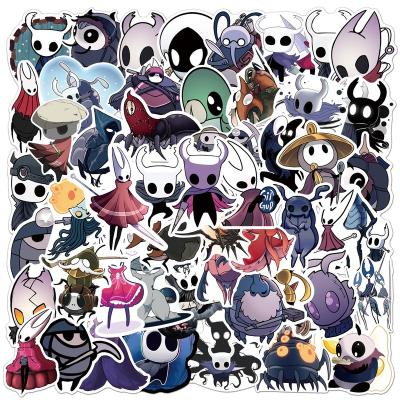 China 54Pcs 2D Cartoon Sticker Game Cavity Knight Stickers For Children Skateboard Luggage Laptop Vinyl Paper Label Sticker Waterproof for sale