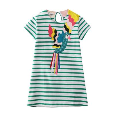 China Breathable Girls Dresses Children Summer Kids Girl Casual Dress for sale