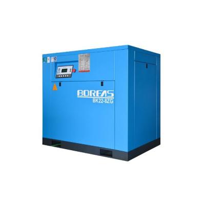 China 7.5kw 10hp 380V 50hz lubricated direct drive industrial electric rotary screw air compressor for sale