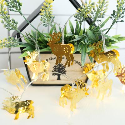 China String light factory direct sale fawn shape led atmosphere light decoration battery operated string light for sale